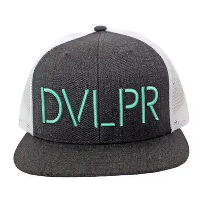DVLPR Snapback - Teal/Grey