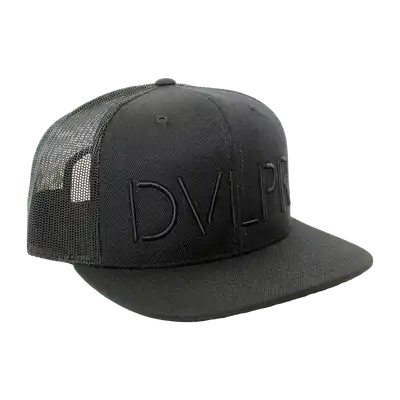 DVLPR Snapback - Black/Black