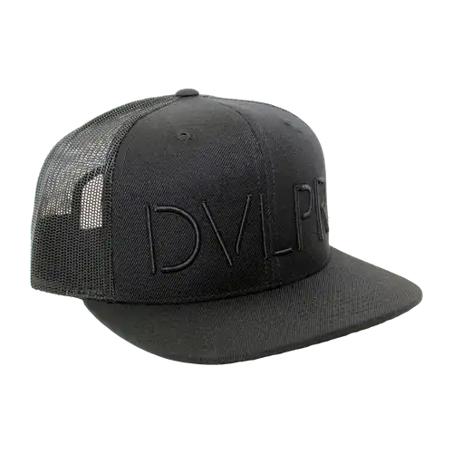 DVLPR Snapback - Black/Black