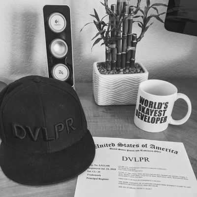 Image of official DVLPR trademark
