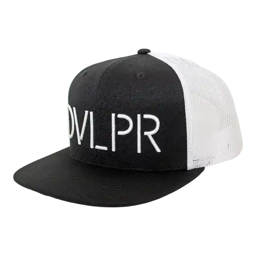 DVLPR Snapback - White/Black