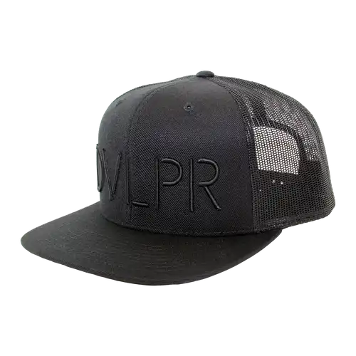 DVLPR Snapback - Black/Black