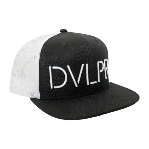 DVLPR Snapback - White/Black