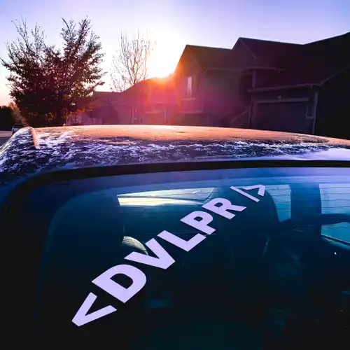 DVLPR Car Decal